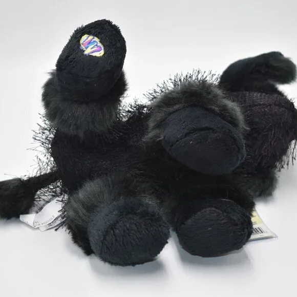 Ganz Webkinz HM191 Black Poodle Puppy Dog Stuffed Animal Plush Sealed Code - Picture 9 of 9